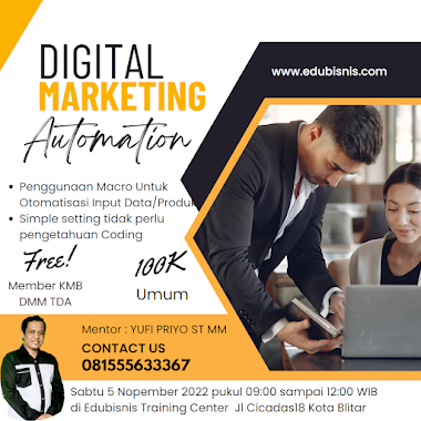 Pelatihan "Digital Marketing Automation" di ETC