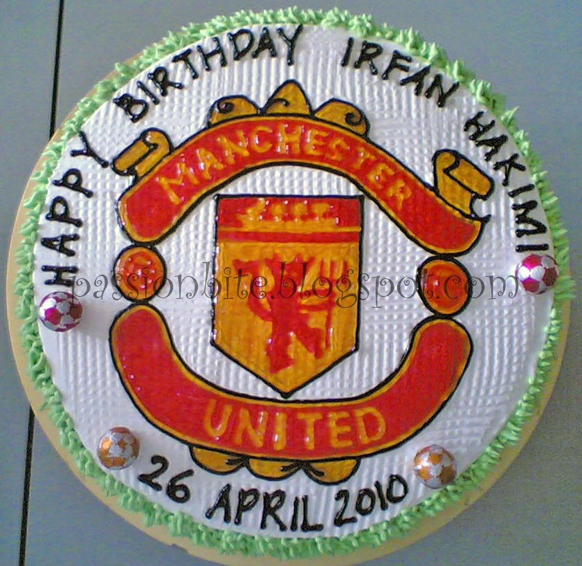 Birthday Cake Manchester. MU irthday cake