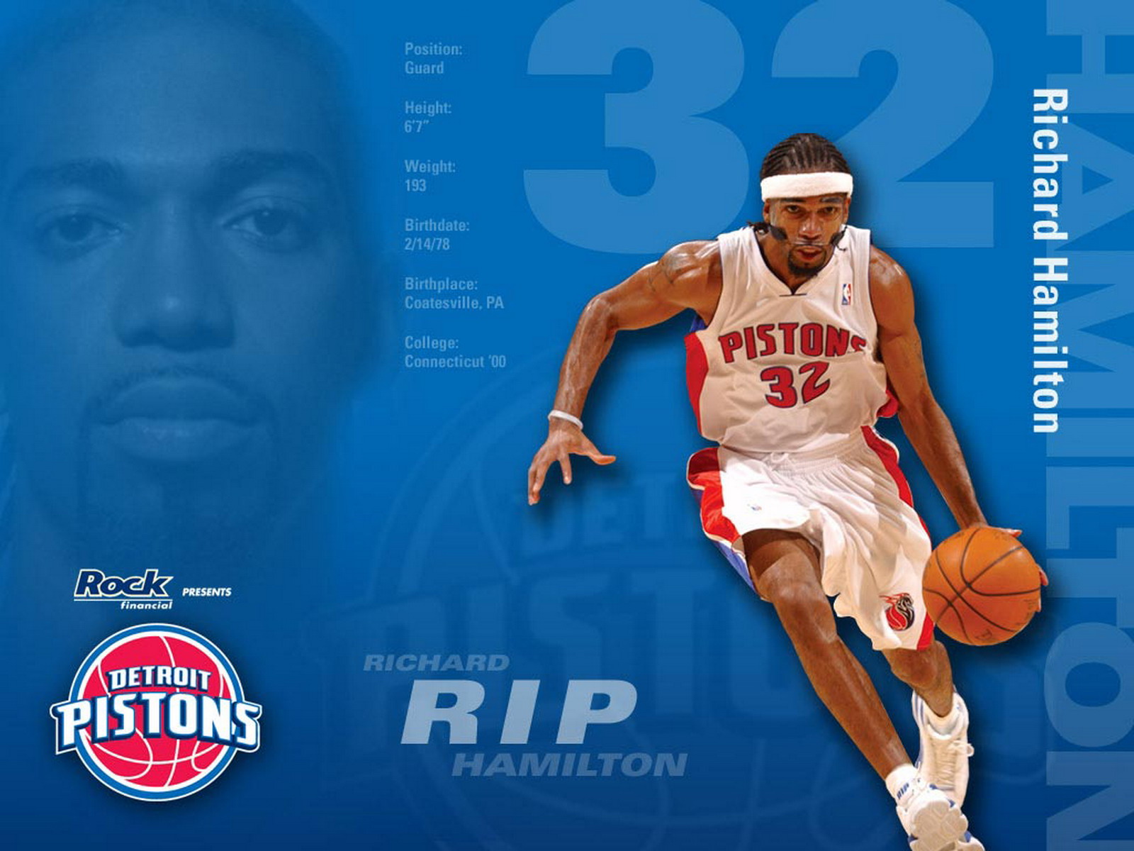 Richard Hamilton basketball wallpapers | NBA Wallpapers, Basket Ball ...