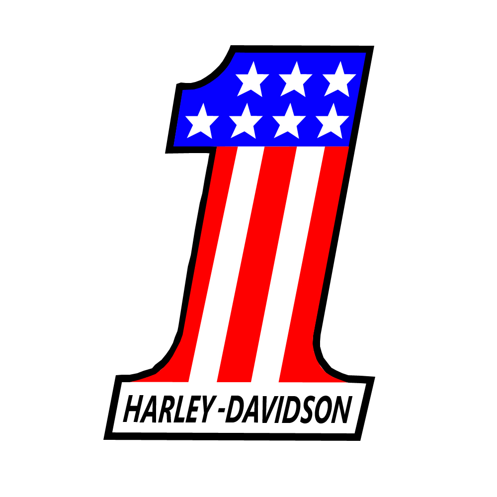 Harley-Davidson Number One Logo