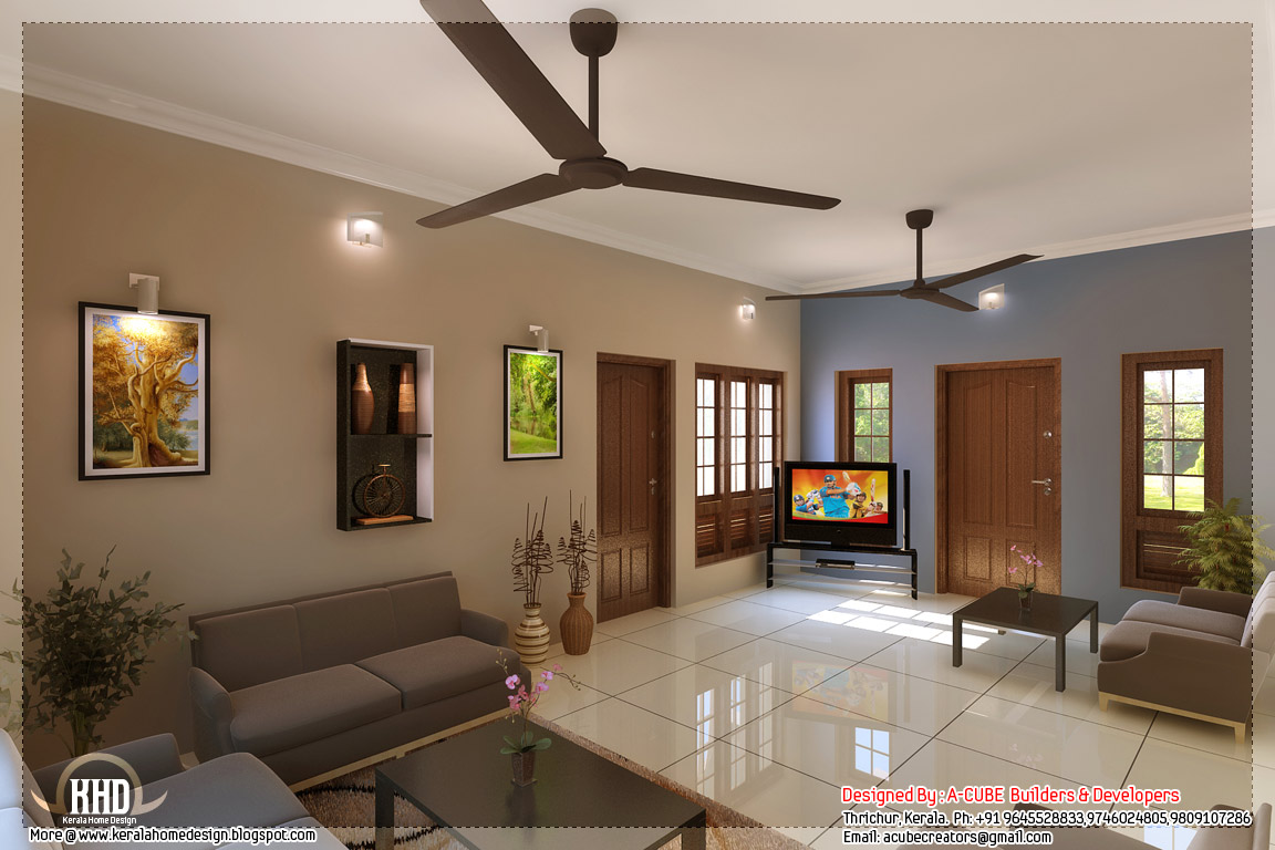 Kerala style  home interior designs Kerala House  Design Idea