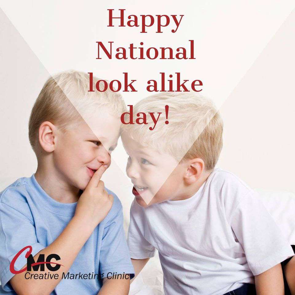 National Look-Alike Day Wishes Lovely Pics