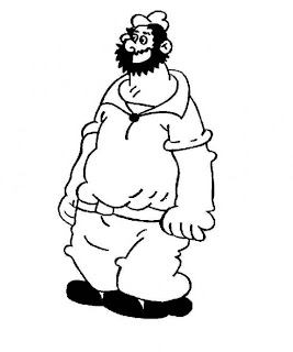 Popeye Coloring Pages