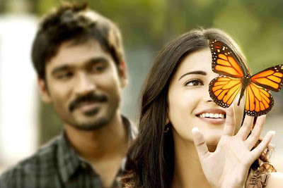 Dhanush and Sruthihassan hot stills