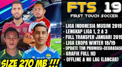 FTS 19 New Update Liga Indonesia 2019