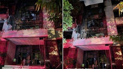Gedung LBH-YLBHI di Jalan Diponegoro Menteng Dilalap Api, Saksi Mata Dengar Suara Ledakan
