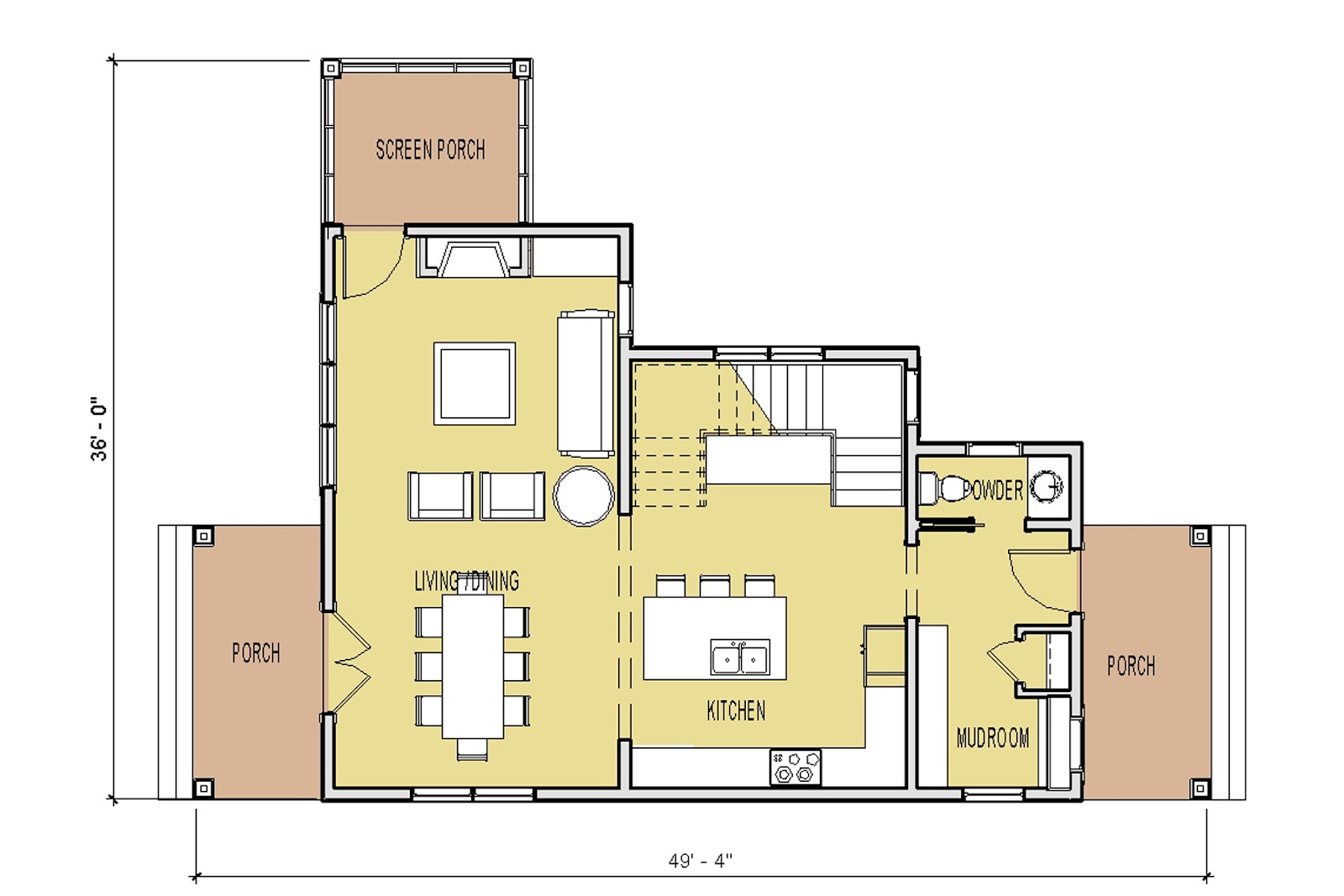 Simply Elegant Home Designs Blog: New Unique Small House Plan!