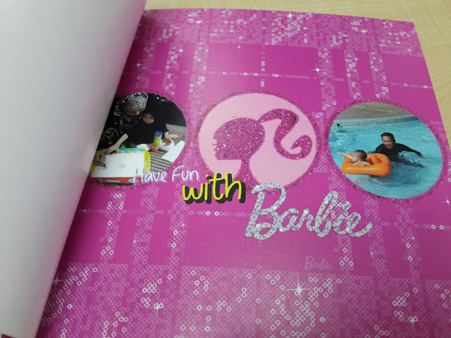 6X6 MINI SOFTBOOK SOFTCOVER PHOTOBOOK BARBIE UNTUK DHIA SUDAH SIAP DARI www.photobook.com.my