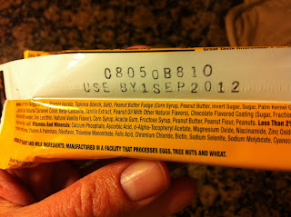 zone perfect protein bar nutritional label