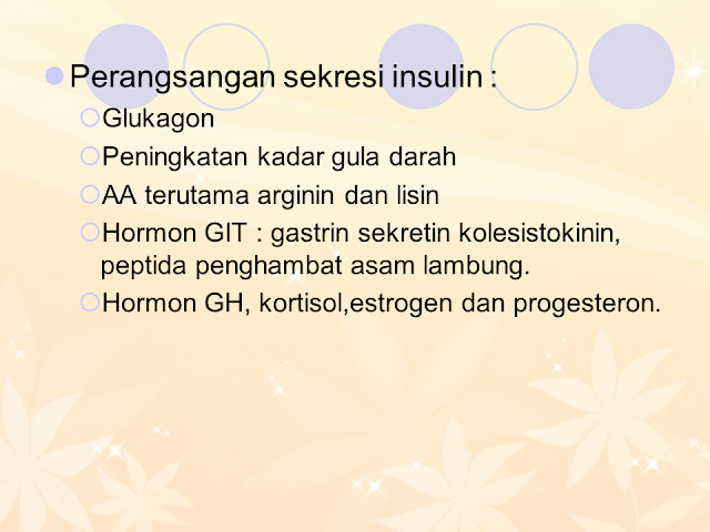 Perangsangan sekresi insulin