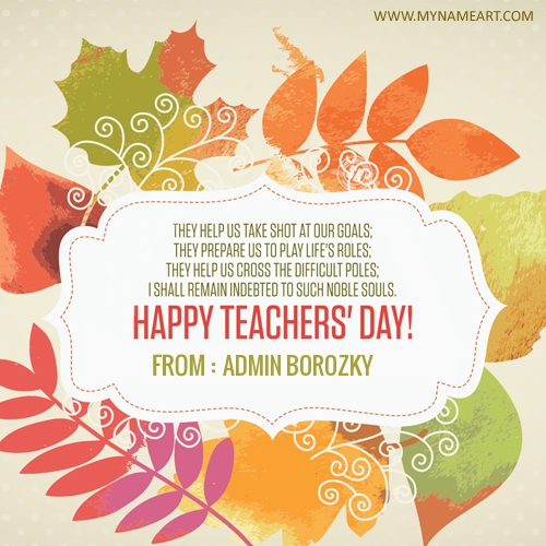 Happy Teachers Day to TMCNHS Teachers