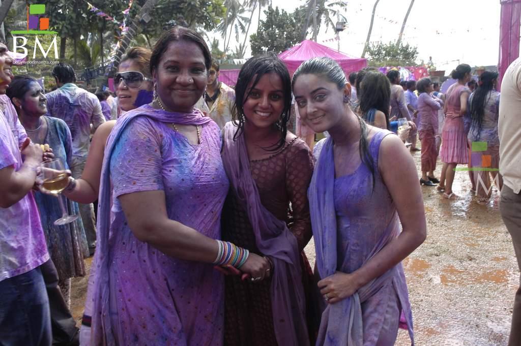 Colors Channel Holi Bash Pictures