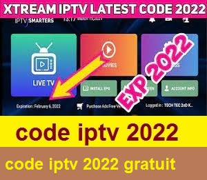 code iptv 2022 gratuit geant