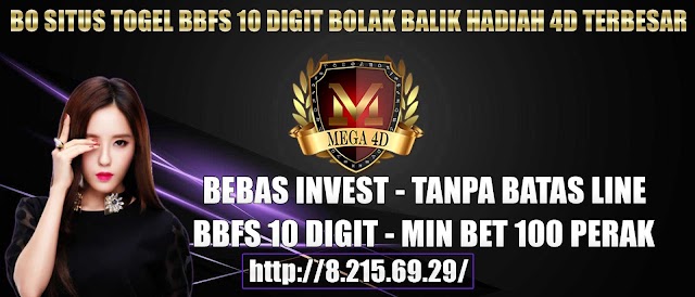 SITUS TOGEL BBFS 10 DIGIT | BO TOGEL HADIAH TERBESAR | AGEN TOGEL MIN BET 100 PERAK | TOGEL PRIZE 123