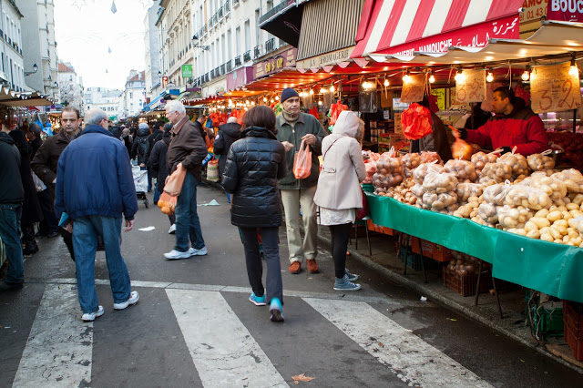 Marché d'Aligre-Bastille-Parigi