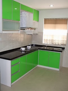 Desain Warna Cat Dapur Minimalis