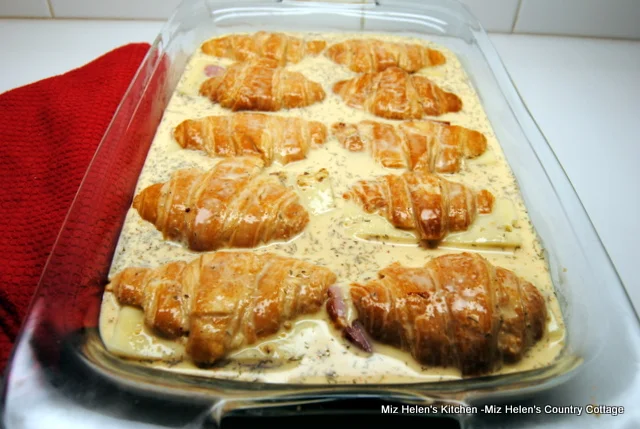 Croissant Egg Brunch Bake at Miz Helen's Country Cottage