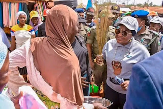 We Will Actively Participate In The Coming Guber Poll - Market Women Told Kafayat Oyetola