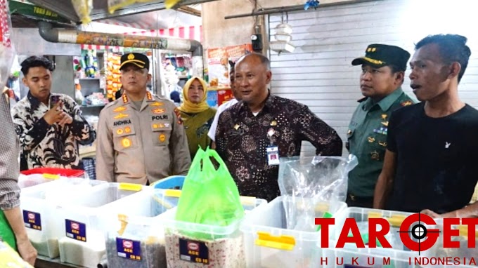 Cek Harga Kepokmas, Henggar Sebut Kenaikan Harga Beras dan Gula Masih Wajar 