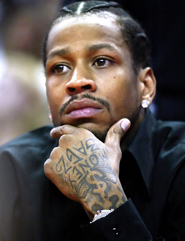 allen iverson hairstyles. Allen Iverson Height