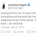 Chrissy Teigen’s plane diverted after her brothers boarded flight on one pass 