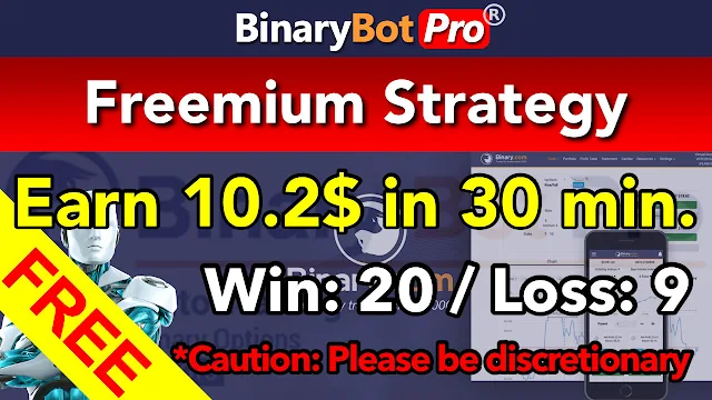 Freemium Strategy | Binary Bot | Free Download