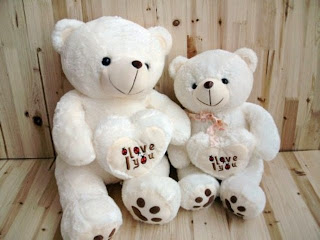 Boneka beruang love 23