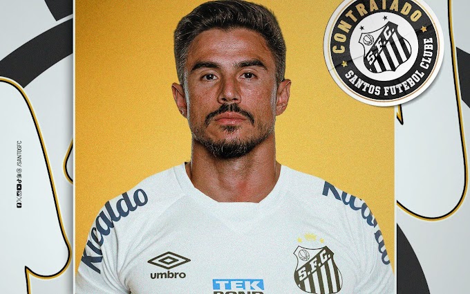 Santos anuncia a contratação de Willian Bigode