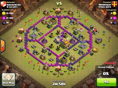 War Base TH Lv 7 Anti Dragon