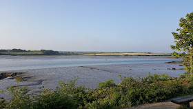 The camel estuary between Wadebridge and Padstow