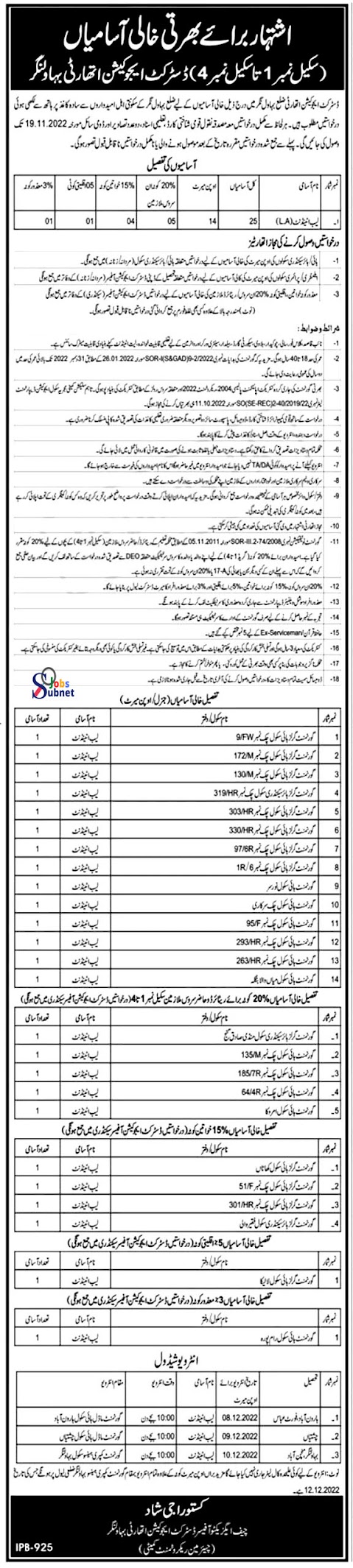 District Education Authority Class 4 Jobs 2022