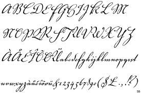 Tattoo Fonts