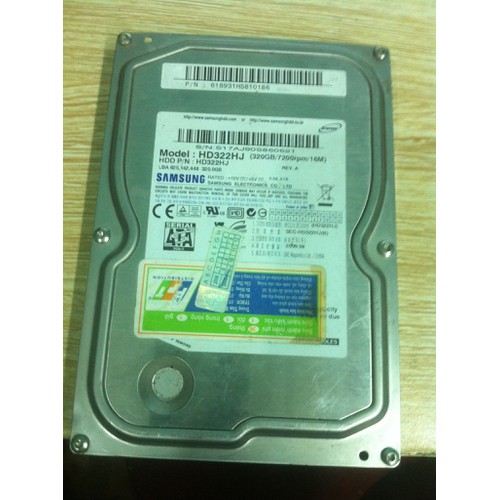 Ổ cứng HDD 320GB cho pc giá rẻ