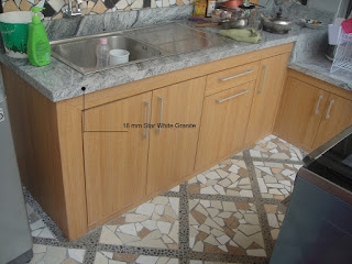 Kitchen Set Keramik Ditutup HPL - Furniture Semarang