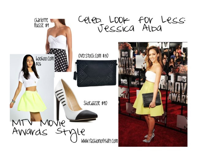 Celeb Look for Less: Jessica Alba 