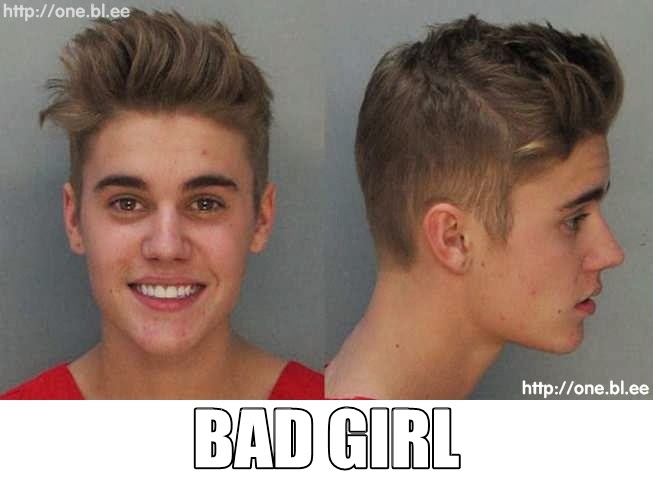 Bieber = Bad Girl