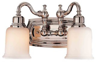 Polished Nickel Bathroom Lighting