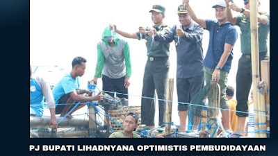 Pj Bupati Buleleng  Lihadnyana Optimis Pembudidayaan Ikan Bandeng Tingkatkan Ekonomi 