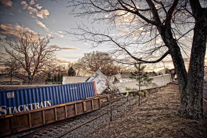 Train derailment in downtown Douglasville, Georgia - Earth Changes and the