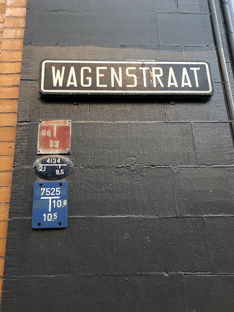 Aanwijsplaten, Wagenstraat, Den Haag