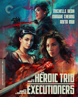 New on Blu-ray & 4K: THE HEROIC TRIO + EXECUTIONERS Double Feature Starring Maggie Cheung, Anita Mui and Michelle Yeoh 
