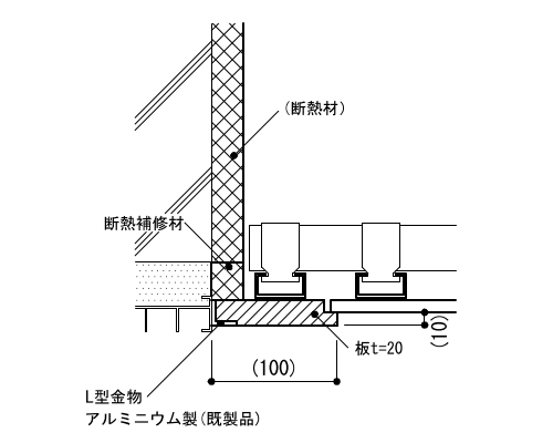 3-32-4　木製受け板（天井ボードを受ける場合）