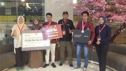 Mahasiswa Universitas Muhammadiyah Kotabumi Menangkan Lomba Hackathon Lampung