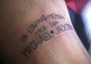 Michael Jackson Tattoos