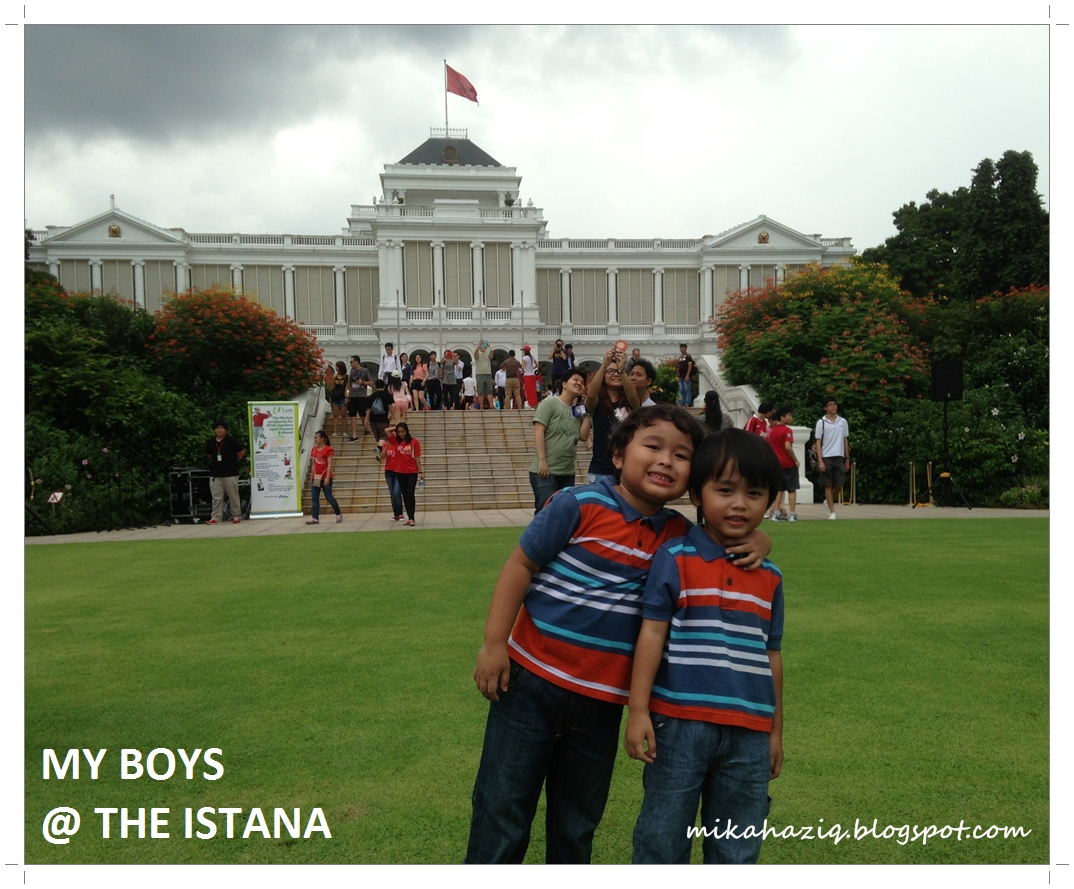 Mikahaziq: Visiting The "Palace" in Singapore : Istana