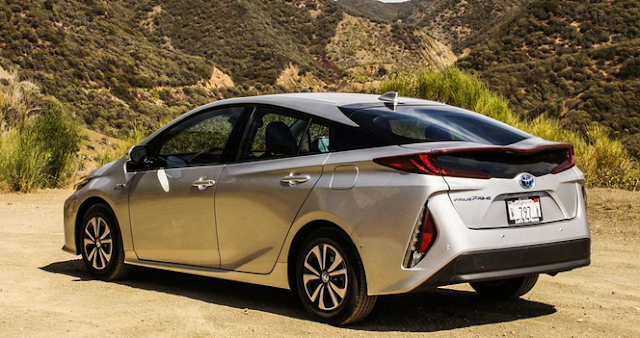 The 2017 Prius Prime, which it calls the "best of Prius." 