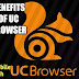 What are the advantages of using UC Browser over Chrome or Firefox on PC and phones (Android)?