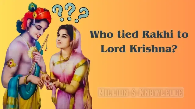 Who tied Rakhi to Lord Krishna