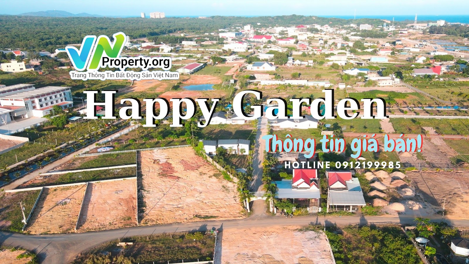 thông tin tổng quan dự án Happy Garden Hồ Tràm