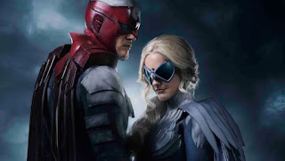 titans: nueva imagen del set con hawk y dove